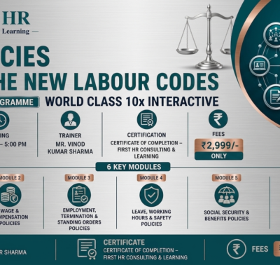 HR Policies Under the New Labour Codes