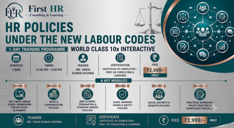 HR Policies Under the New Labour Codes