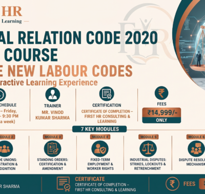 Industrial Relations Code Mastery Course