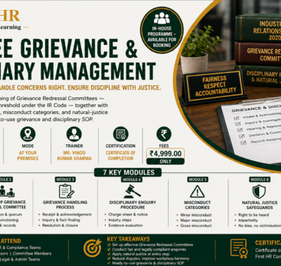 Employee Grievance & Disciplinary Management