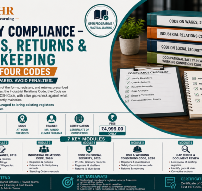 Statutory Compliance — Registers, Returns & Record-Keeping Across All Four Codes